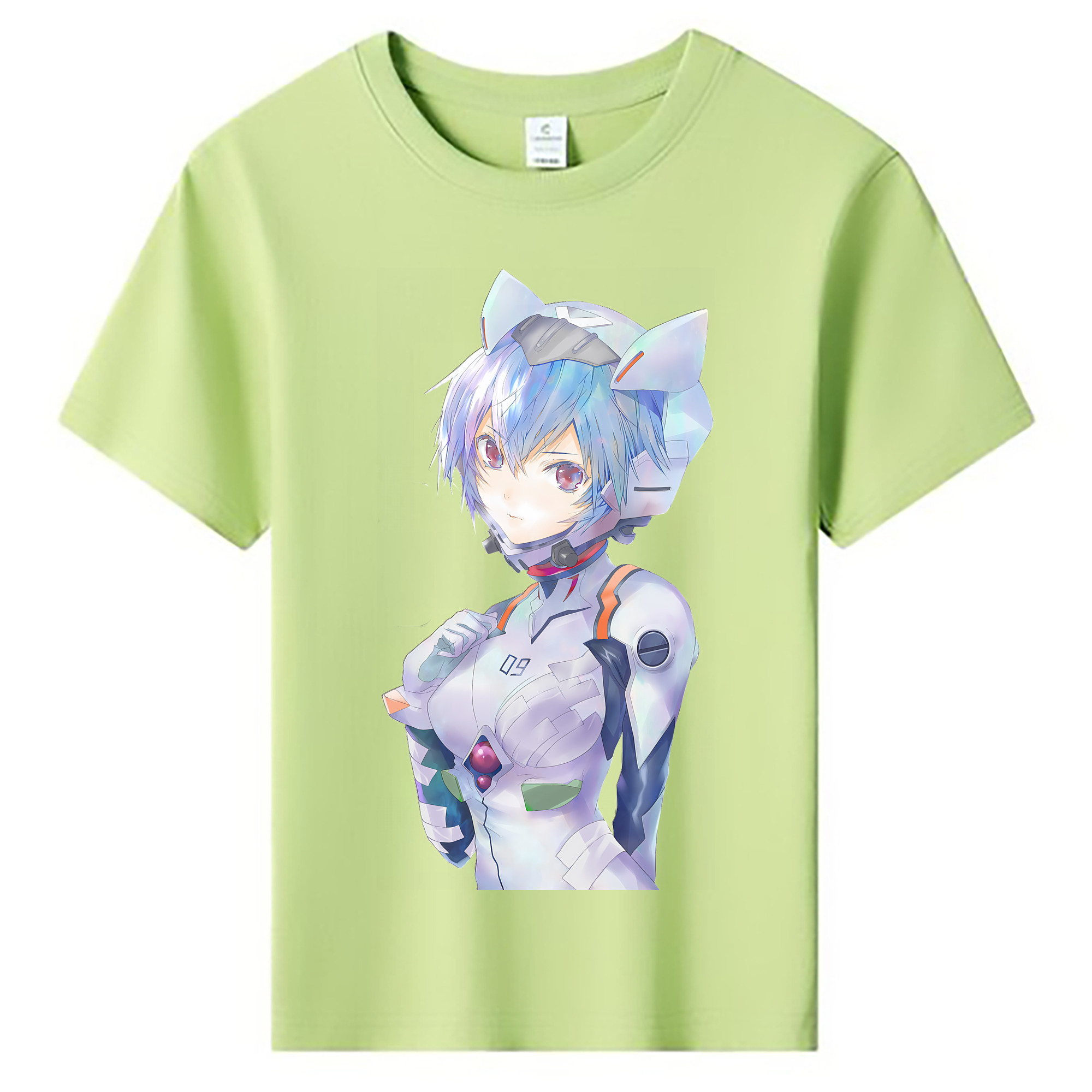 （画像用） EVA 新世紀エヴァンゲリオン 綿100％キッズTシャツ（フロントプリント）
